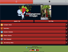 Tablet Screenshot of lescompagnonsdelagrappe.mobi